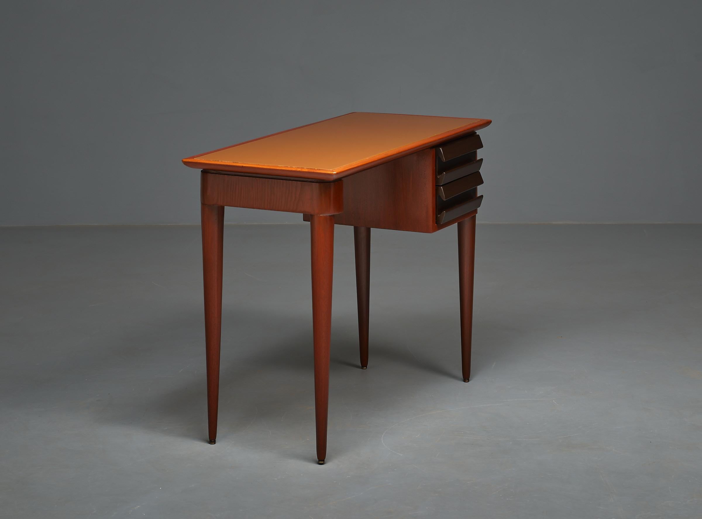 1950s Italian Design Desk by Vittorio Dassi - Exquisite, Elegant, and Restored 1