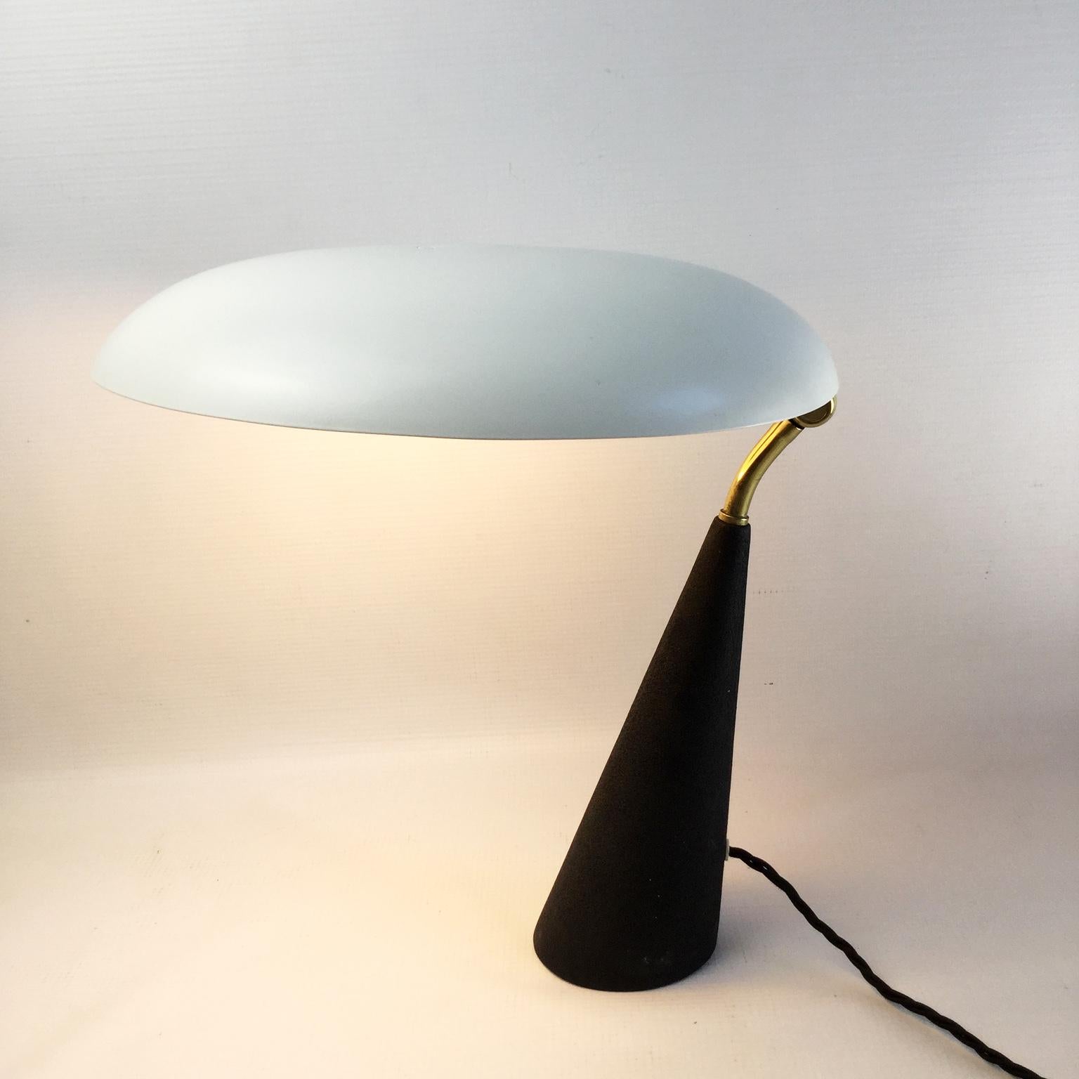 1950s Italian Design Table Lamp attributed to Lumen Milano In Good Condition In London, GB