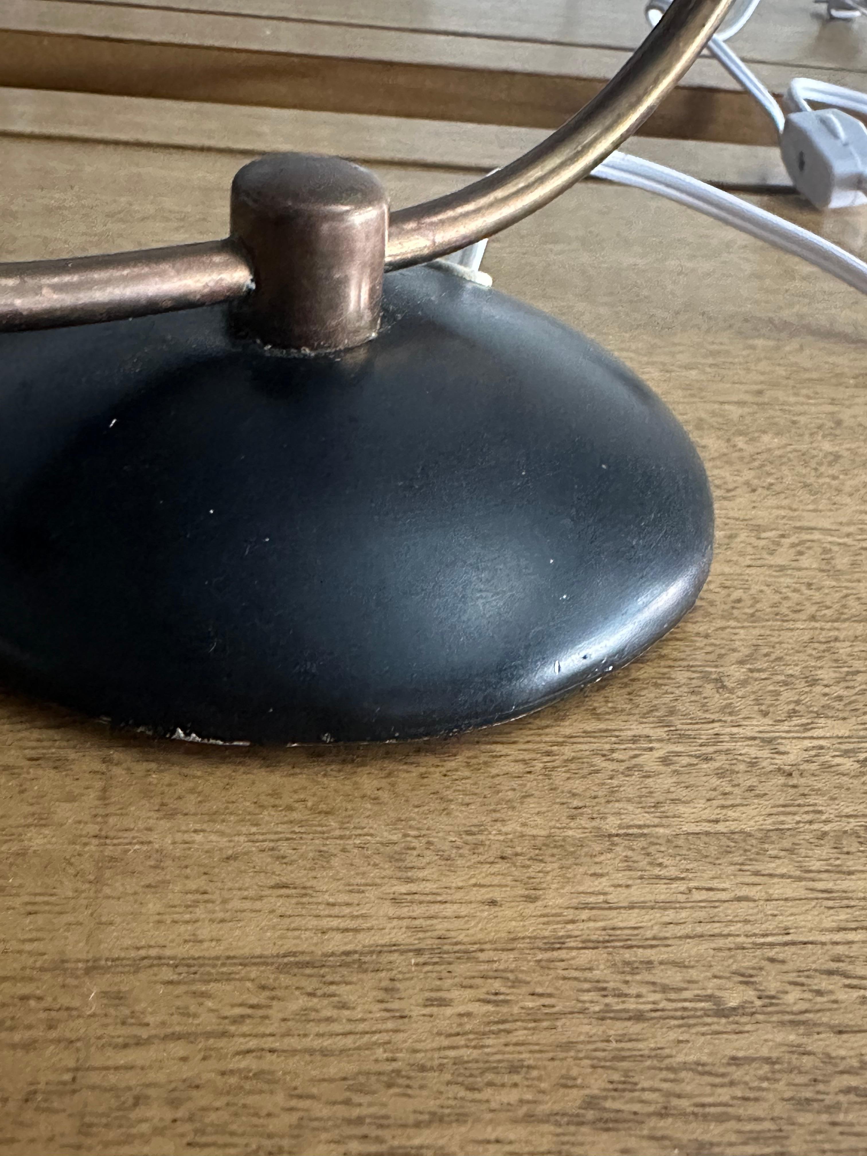 1950s Italian Designer Table Lamp Attr. À Stilux en vente 5