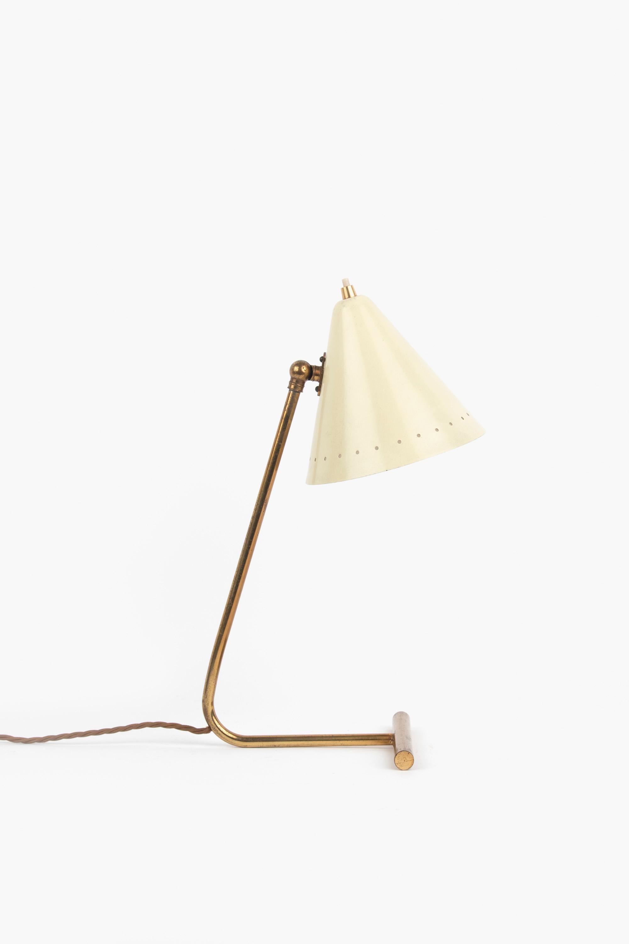 Mid-Century Modern Lampe de bureau italienne des années 1950 par Gilardi & Barzaghi en vente