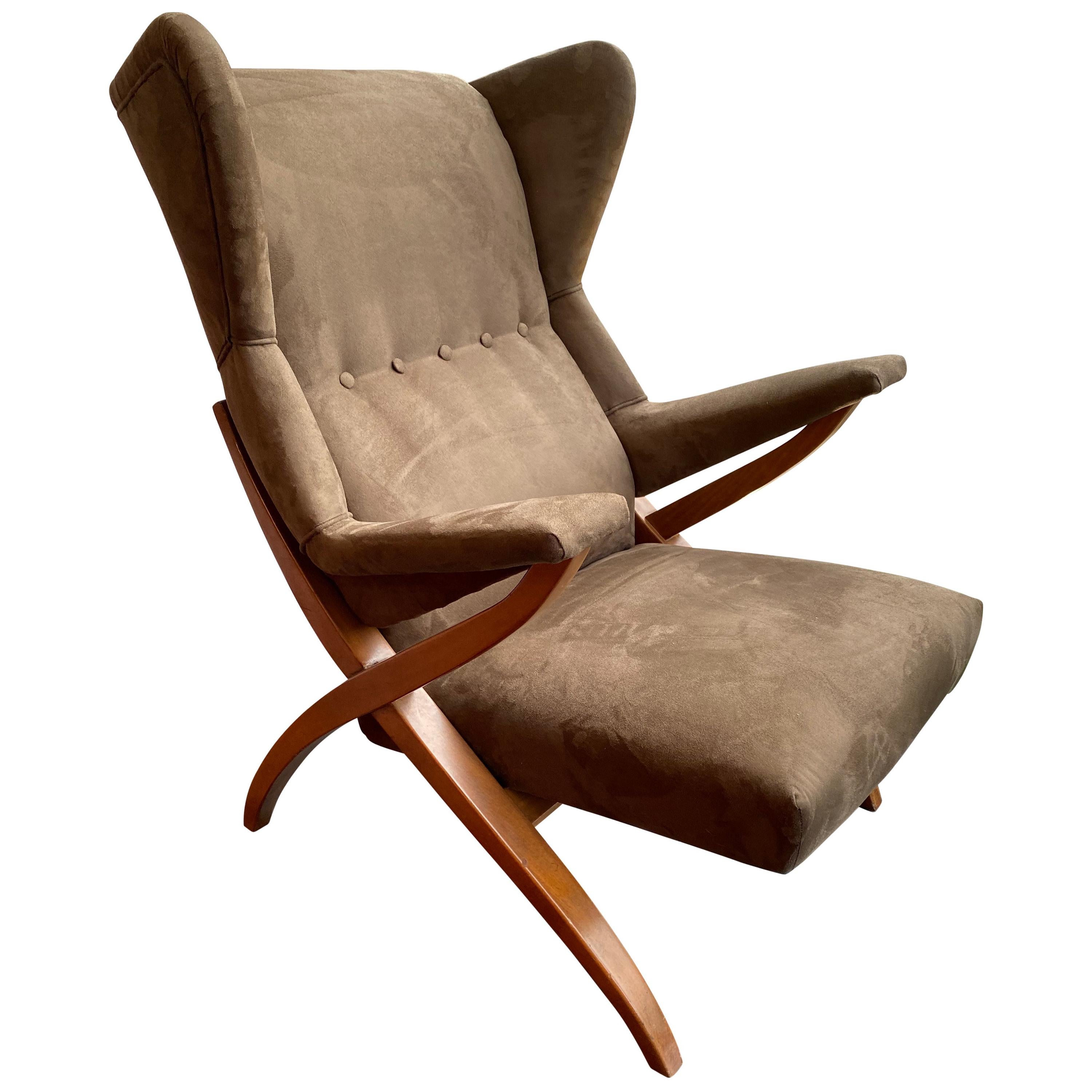 Fauteuil italien des années 1950 Franco Albini pour Arflex en vente