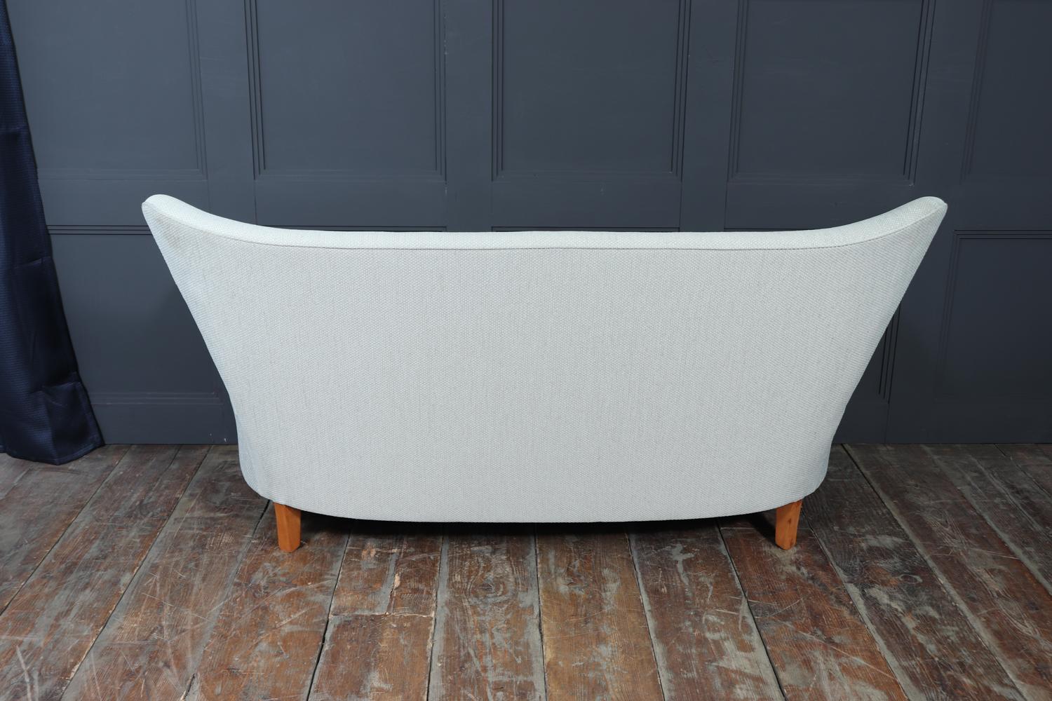 Sofá italiano Gio Ponti de los años 50 para el Hotel Bristol, Murano en venta 8