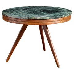 1950's Italian Green Marble Table
