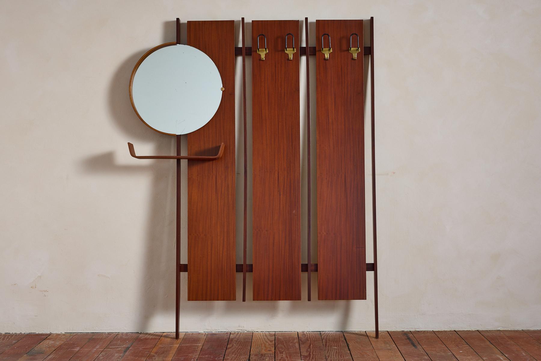 1950's Italian Hall Coatrack For Sale 14