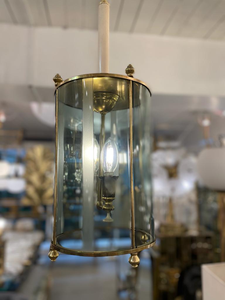 Mid-Century Modern 1950s Italian Hanging Lamp For Sale