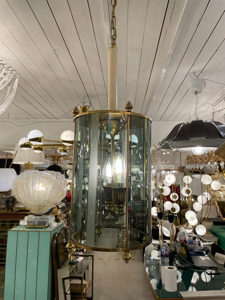Mid-20th Century 1950s Italian Hanging Lamp For Sale