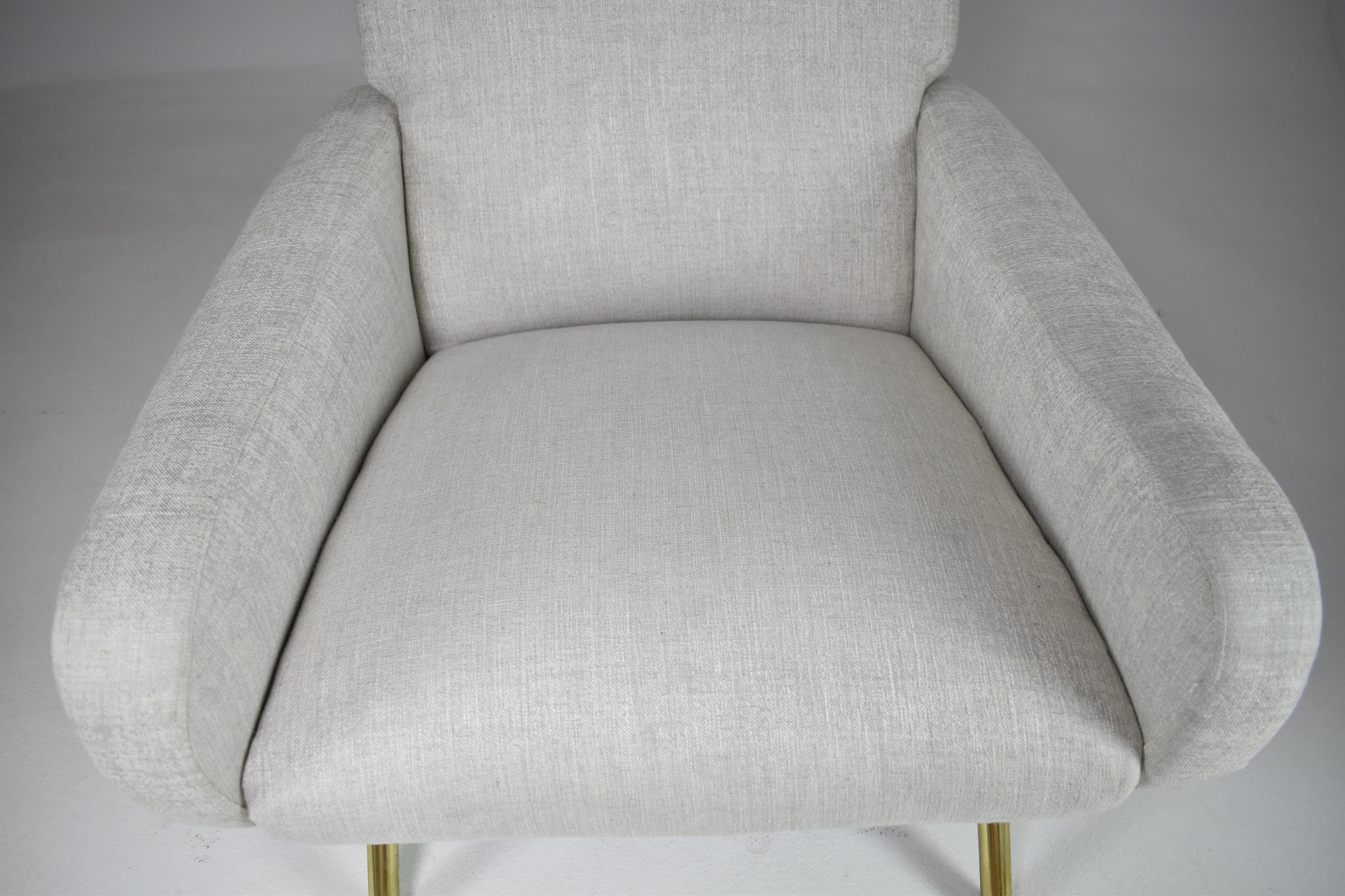  1950's Italian Lady Armchair of Marco Zanuso for Arflex For Sale 5