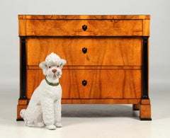 1950s Italian Lifesize Ceramic Poodle