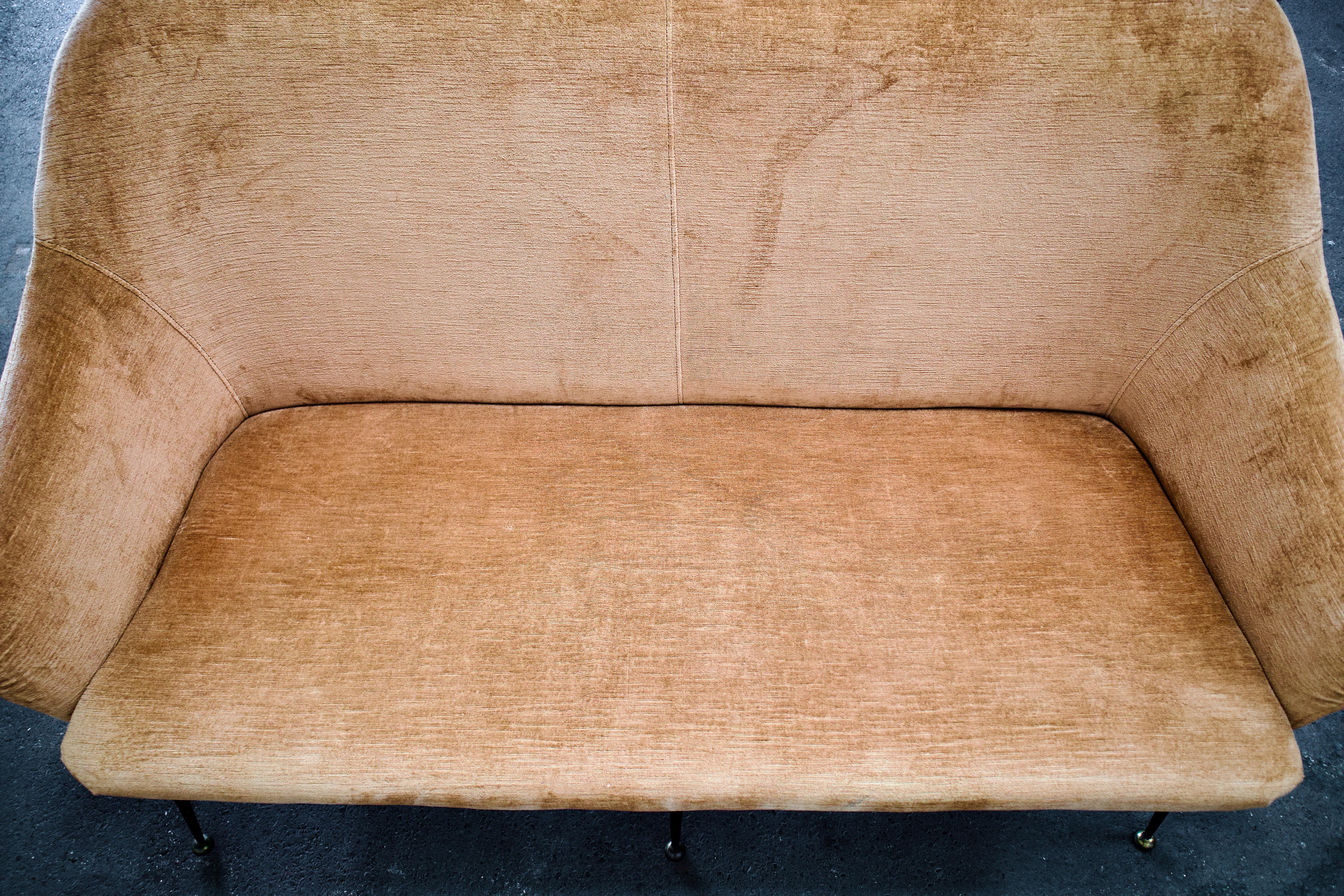 1950s Italian Loveseat, Gio Ponti Attributed For Sale 5
