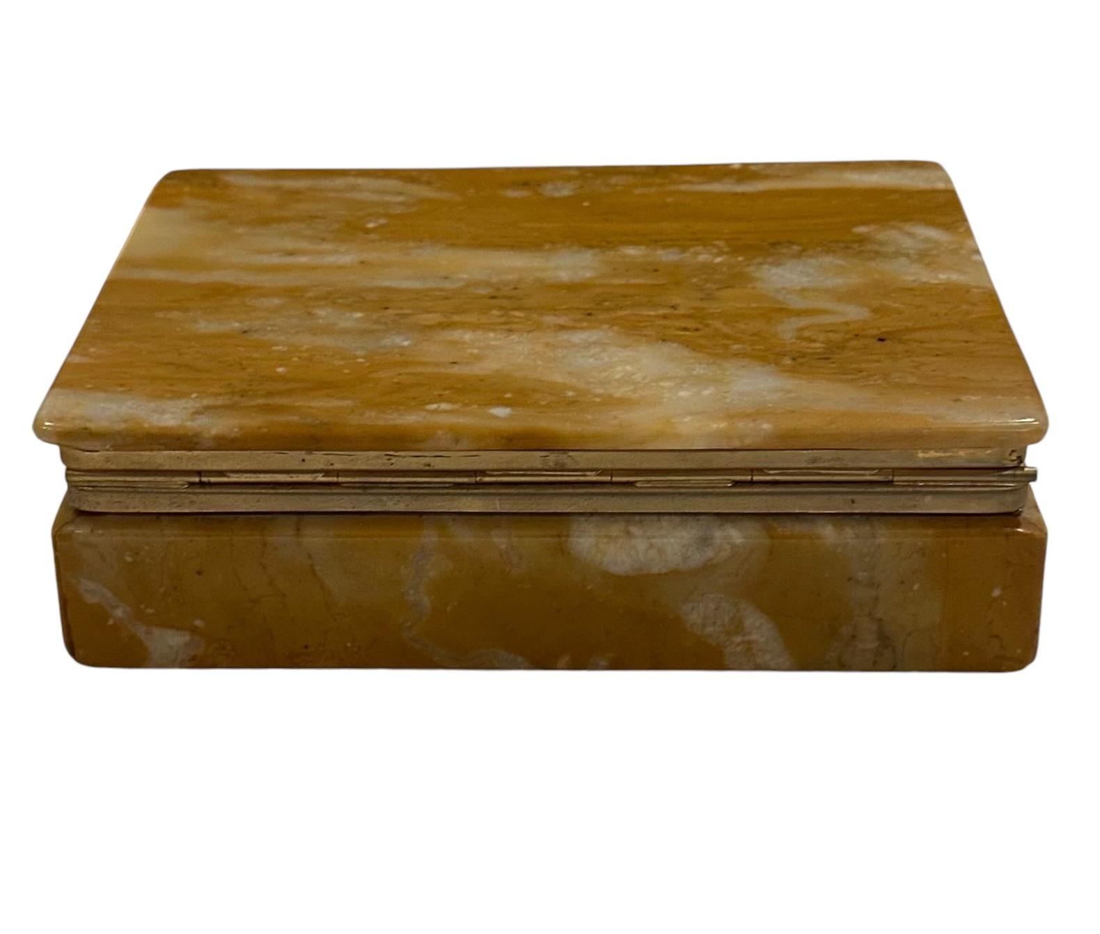 Caja de mármol italiana de los años 1950 en venta 2