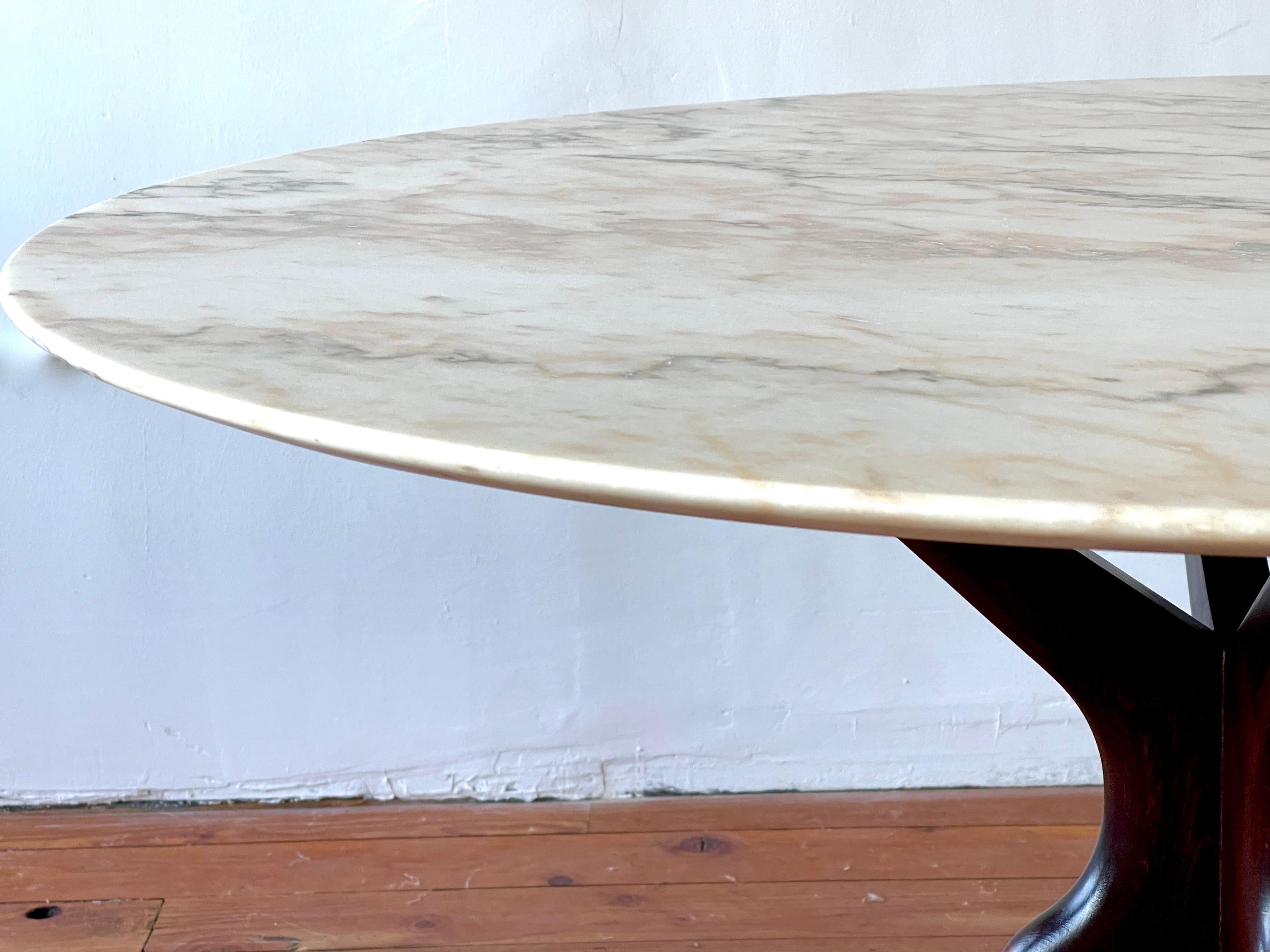 1950's Italian Marble Center Table For Sale 3