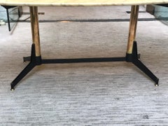 1950s Italian Marble Top Coffee Table