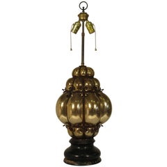 Italienische Mercury-Tischlampe aus den 1950er Jahren