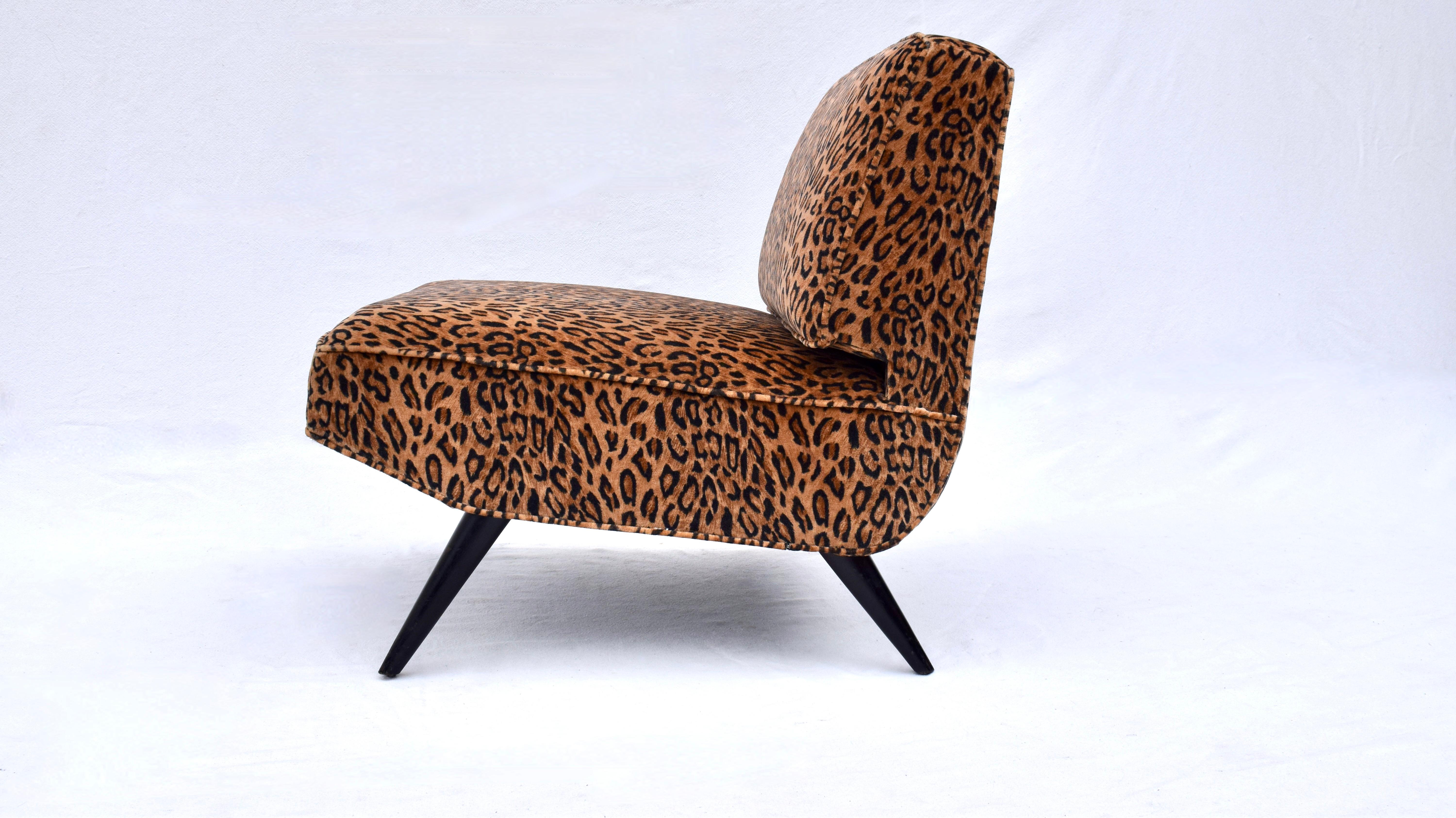 Italienischer Mid Century Modern Lounge Chair aus den 1950er Jahren im Zustand „Gut“ im Angebot in Southampton, NJ
