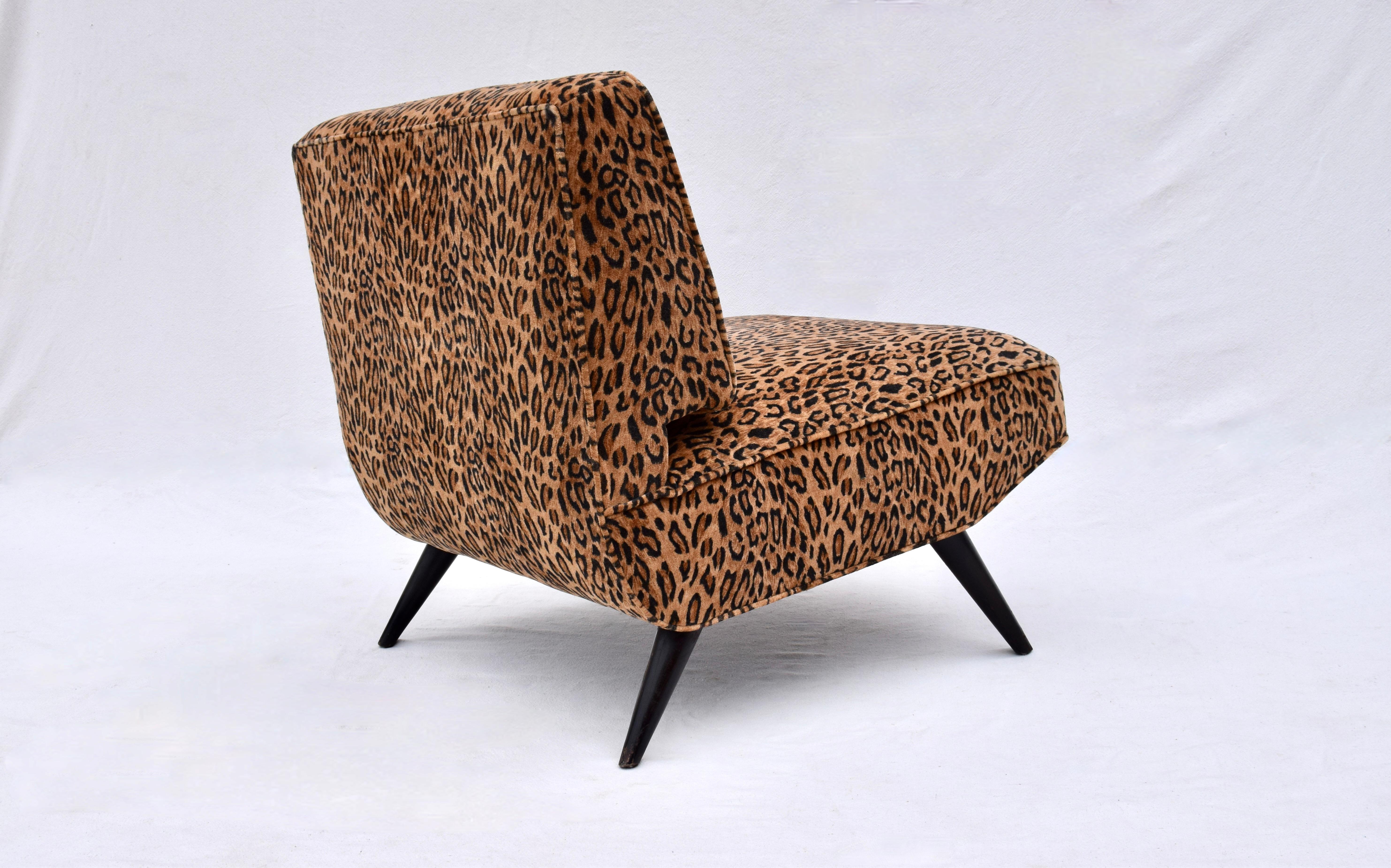 Italienischer Mid Century Modern Lounge Chair aus den 1950er Jahren im Angebot 1