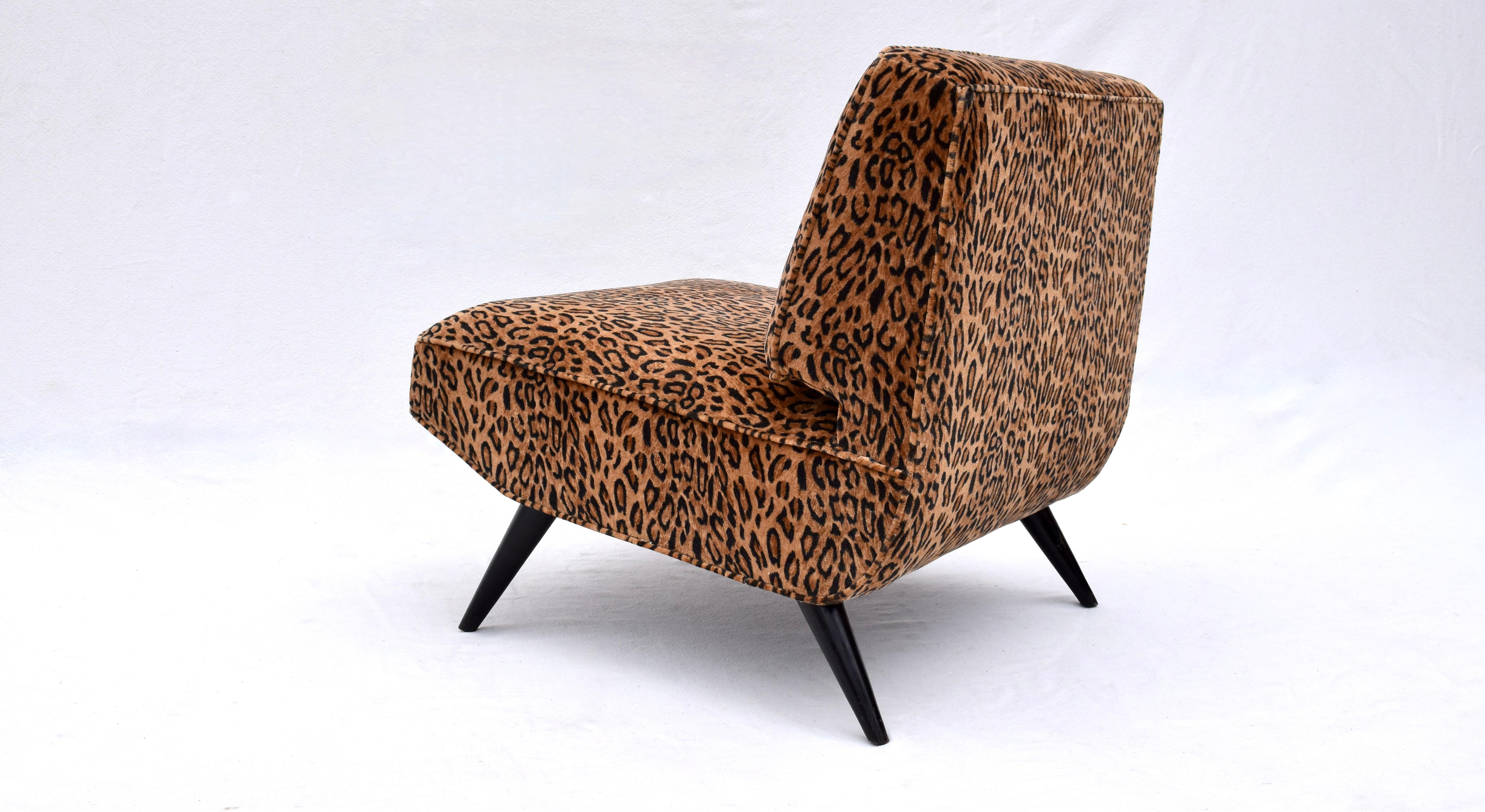 Italienischer Mid Century Modern Lounge Chair aus den 1950er Jahren im Angebot 2