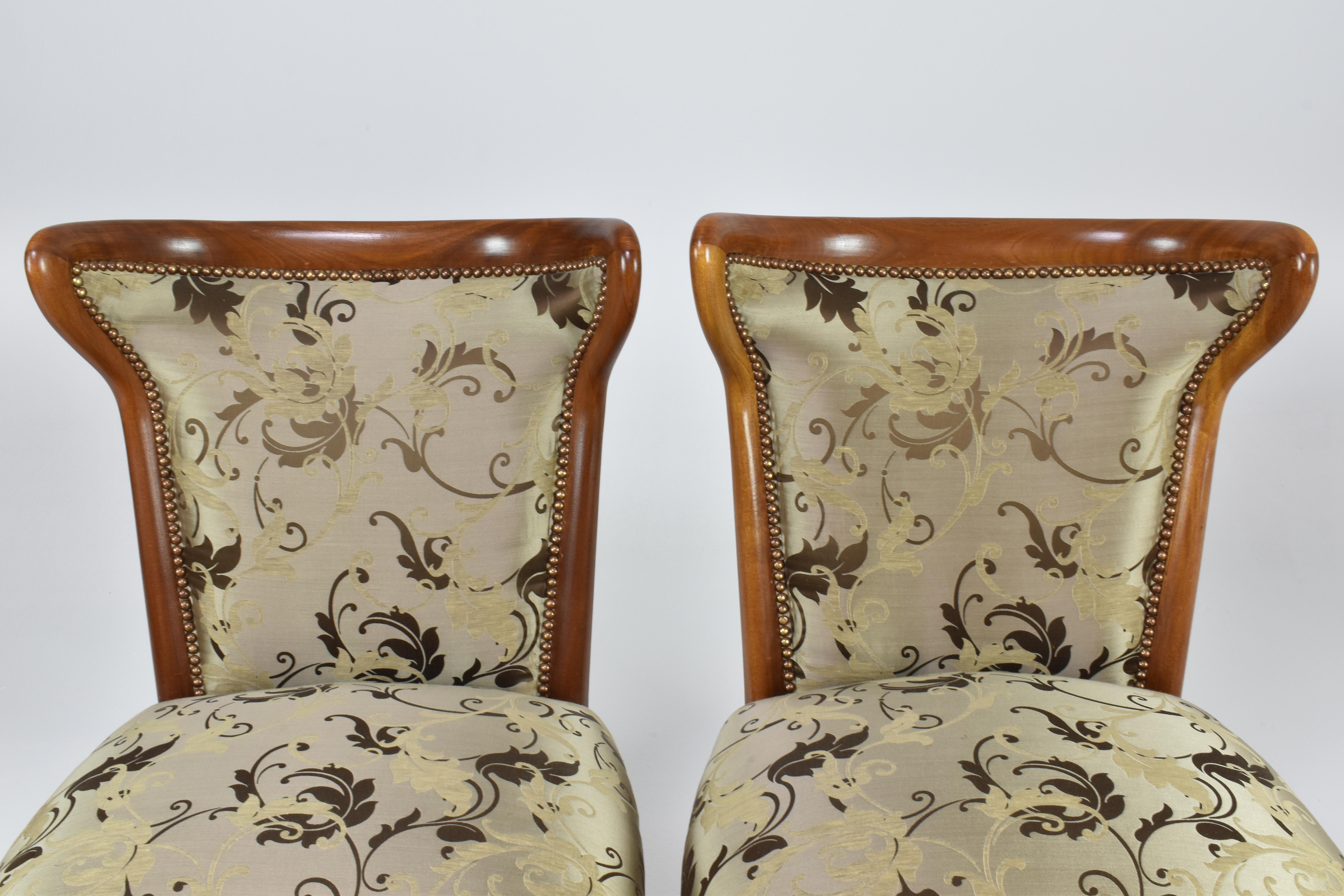 Italian Mid-Century Modern Wooden Chairs, 1950s For Sale 6