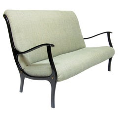 1950er Jahre Italienisch "Mitzi" Zwei Sitzer Loveseat Sofa von Ezio Longhi