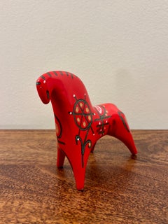 1950s Italian Modernist Ceramic Horse Sculpture, Hand Made in Italy