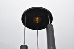 1950s Italian Multicolour Murano Glass Pendant Attributed to Stilnovo