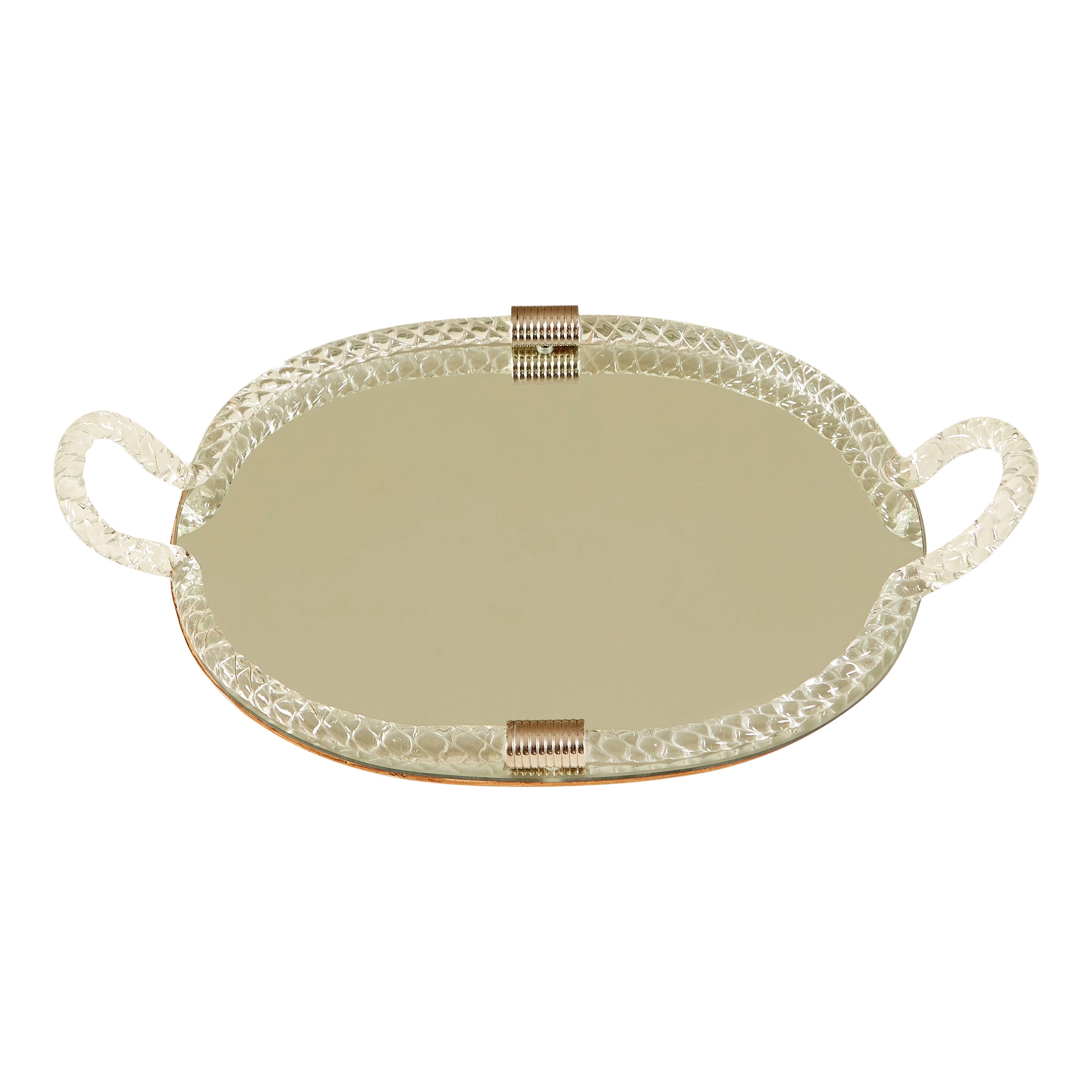 1950s
 Italian Murano Rope Tray