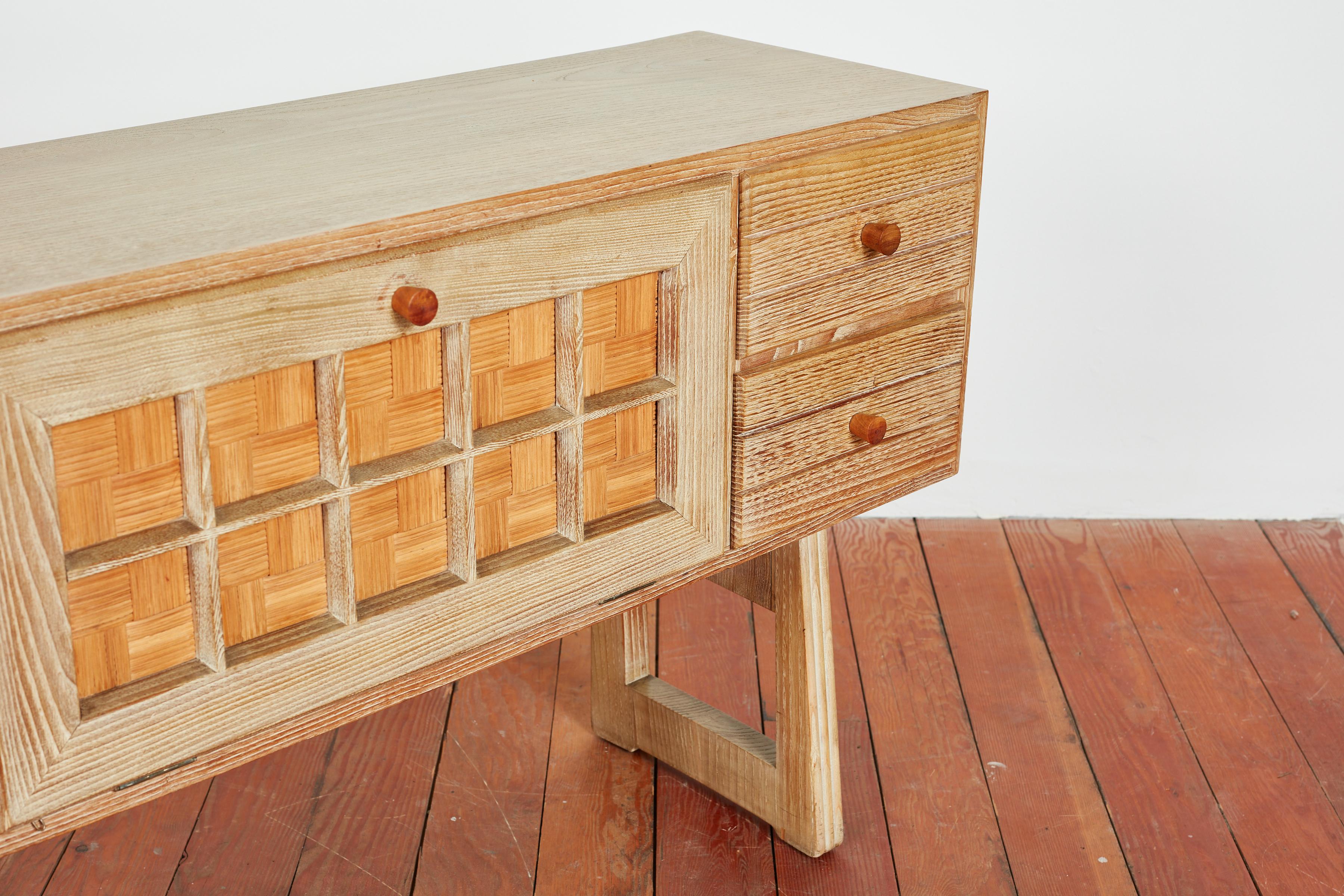 1950's Italian Oak Sideboard For Sale 5