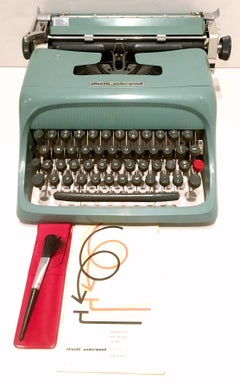 1950s Italian Olivetti Underwood "Studio 44" Typewriter