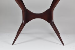 1950's Italian Oval Table Ico Parisi Style