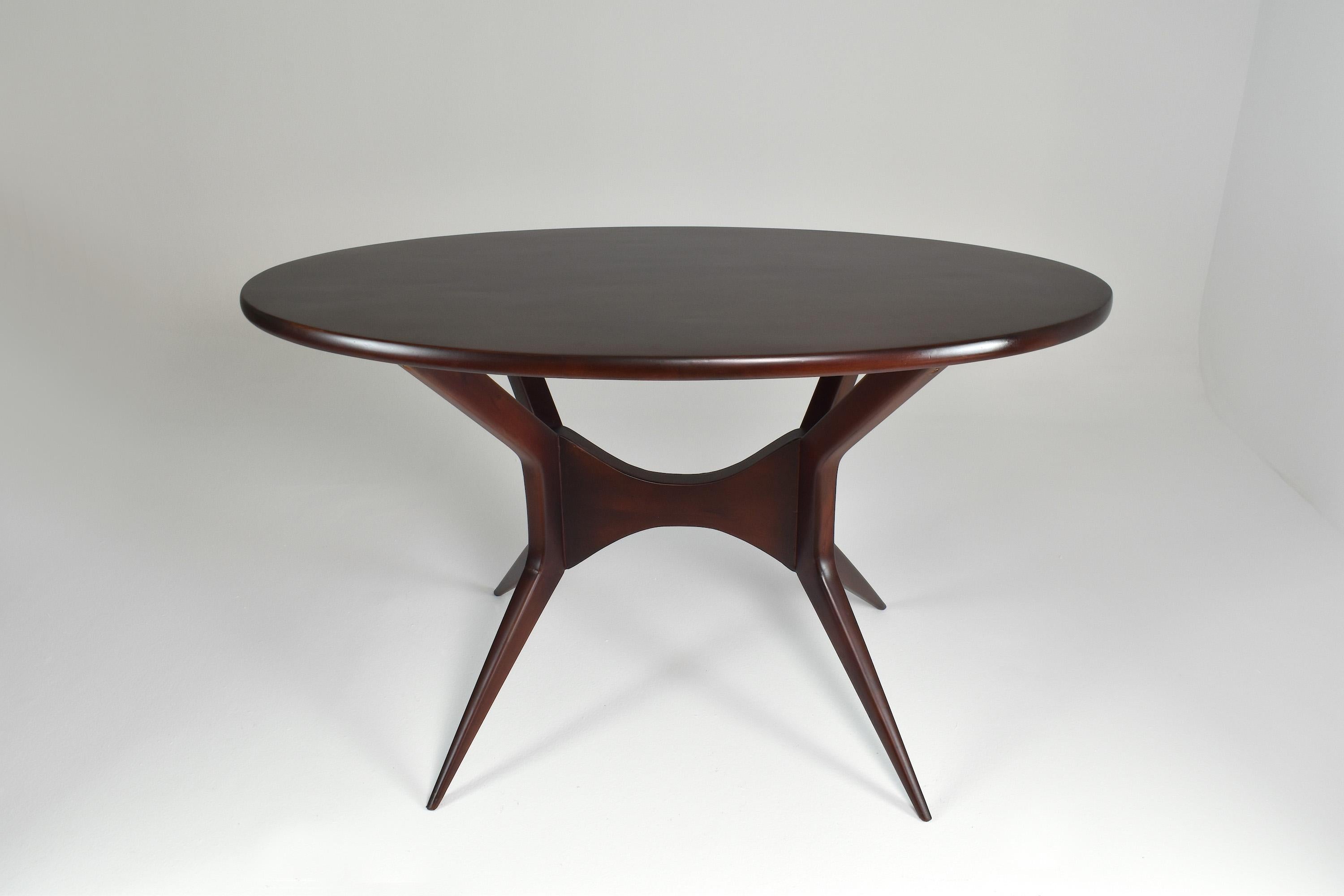 1950's Italian Oval Table Ico Parisi Style 3