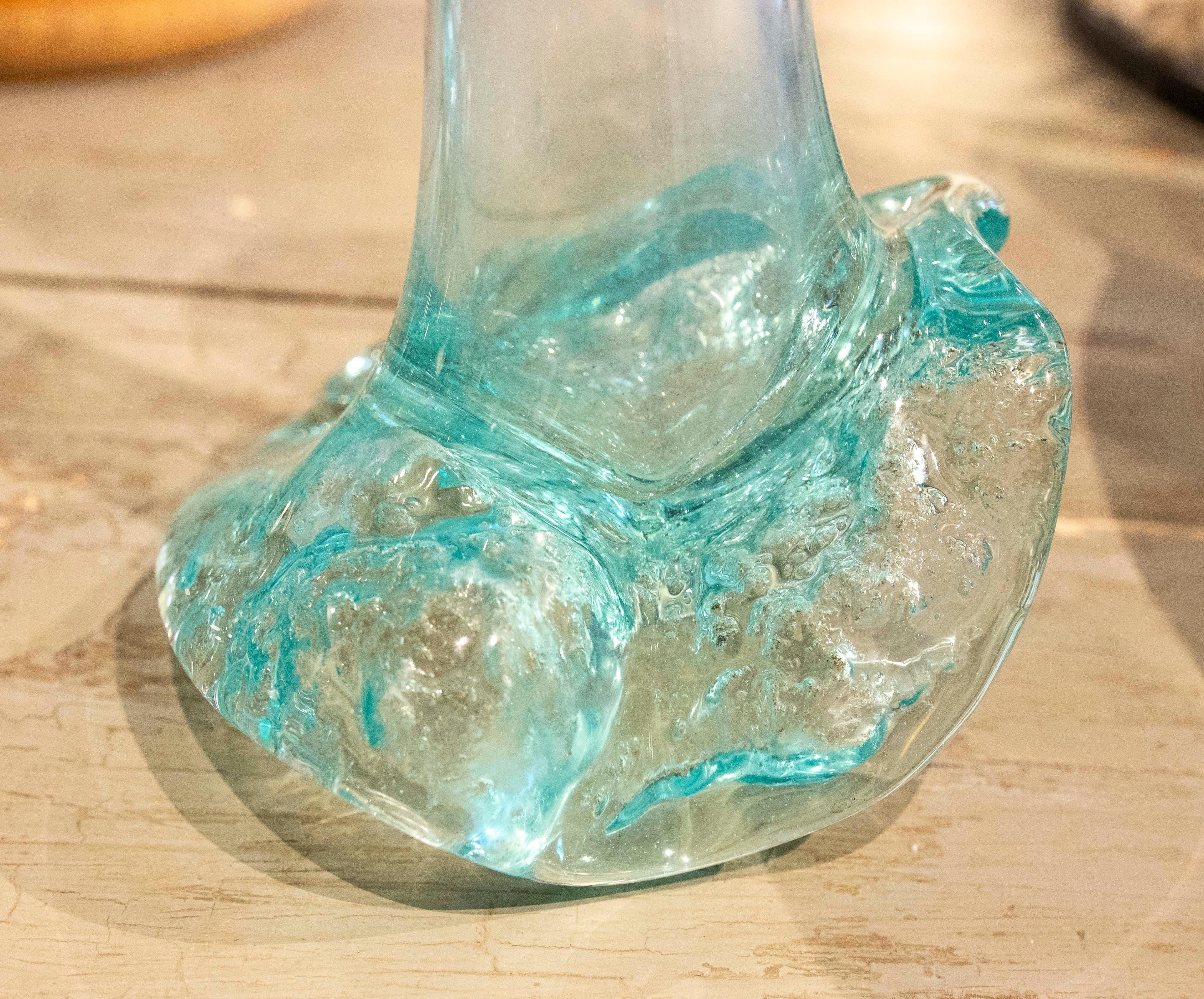 1950s Italian Pair of Murano Glass Flower Pots  For Sale 12