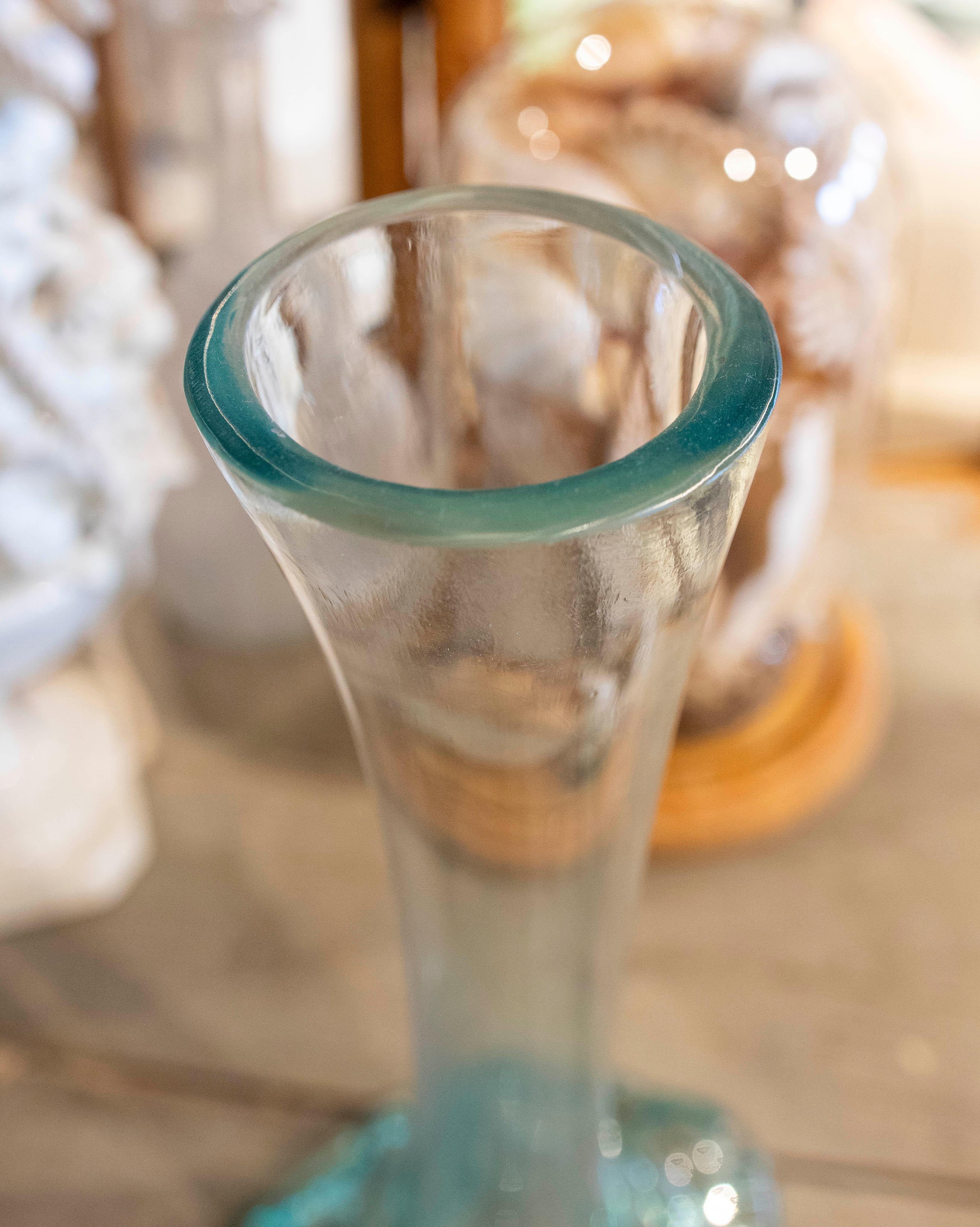 1950s Italian Pair of Murano Glass Flower Pots  For Sale 3