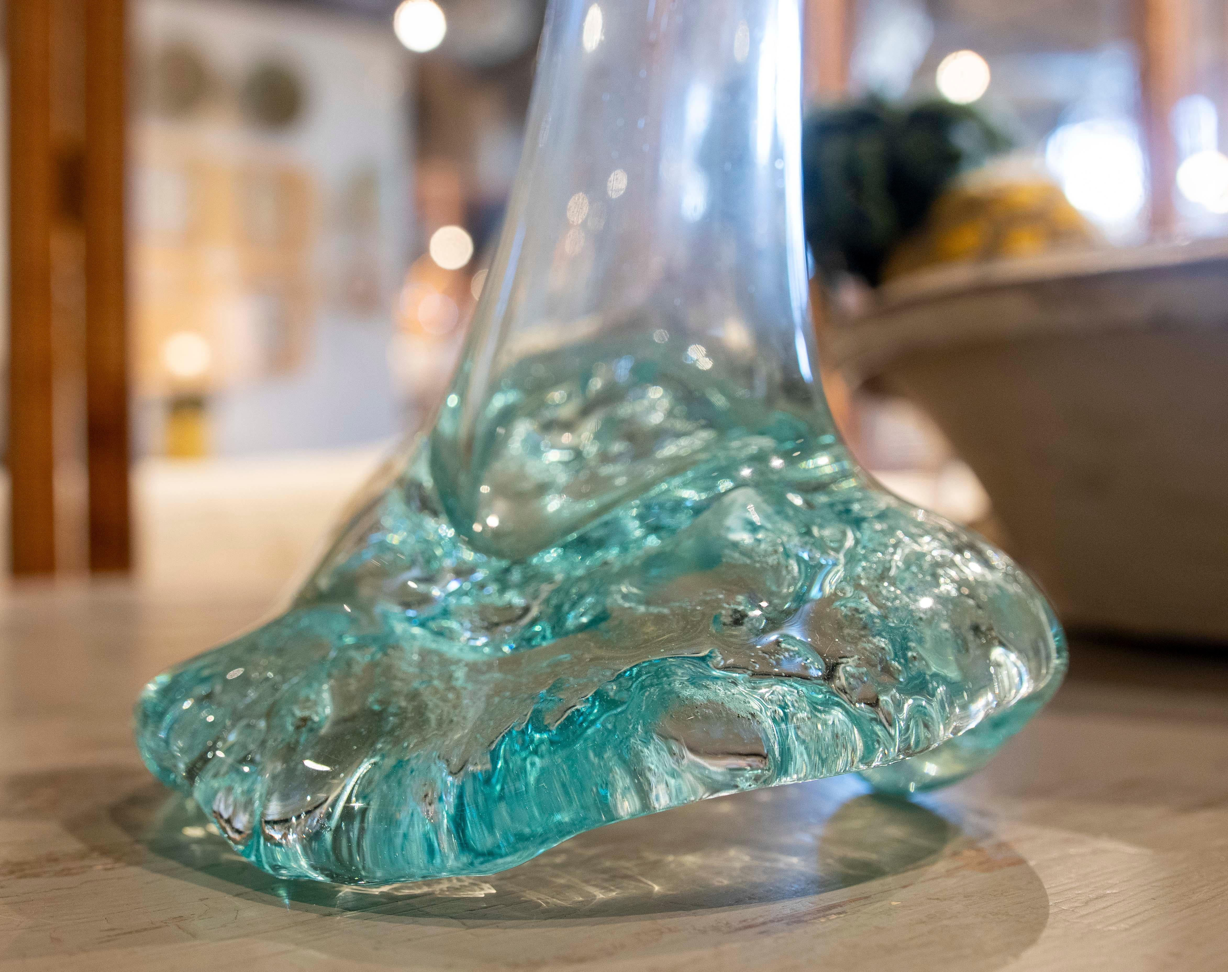 1950s Italian Pair of Murano Glass Flower Pots  For Sale 6