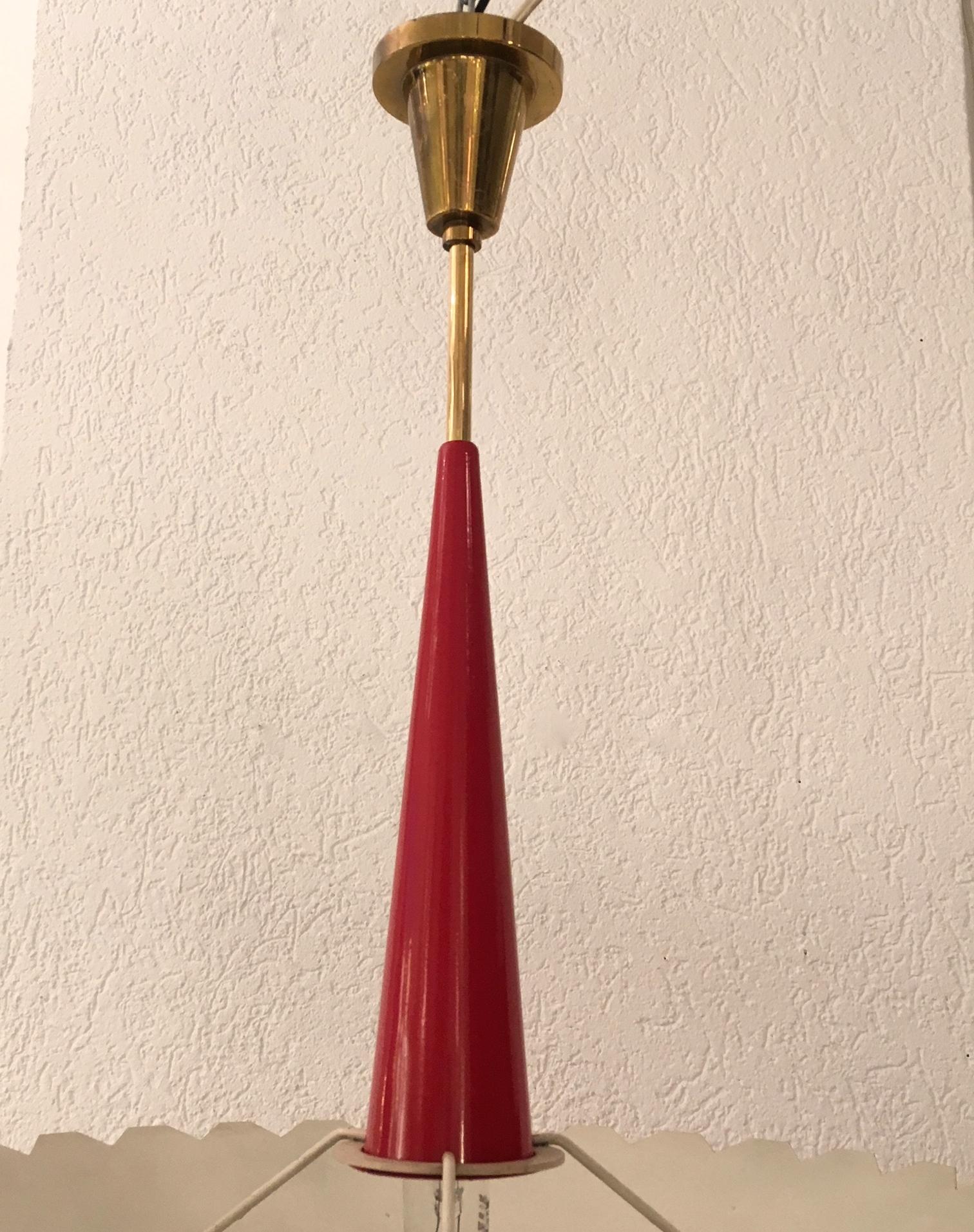 Mid-20th Century 1950s Italian Pendant Lamp