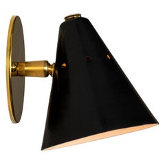 1950s Italian Perforated Cone Sconce in the Manner of Arteluce