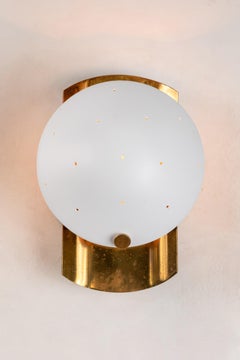 1950s Italian Perforated Sconces in the Manner of Gino Sarfatti