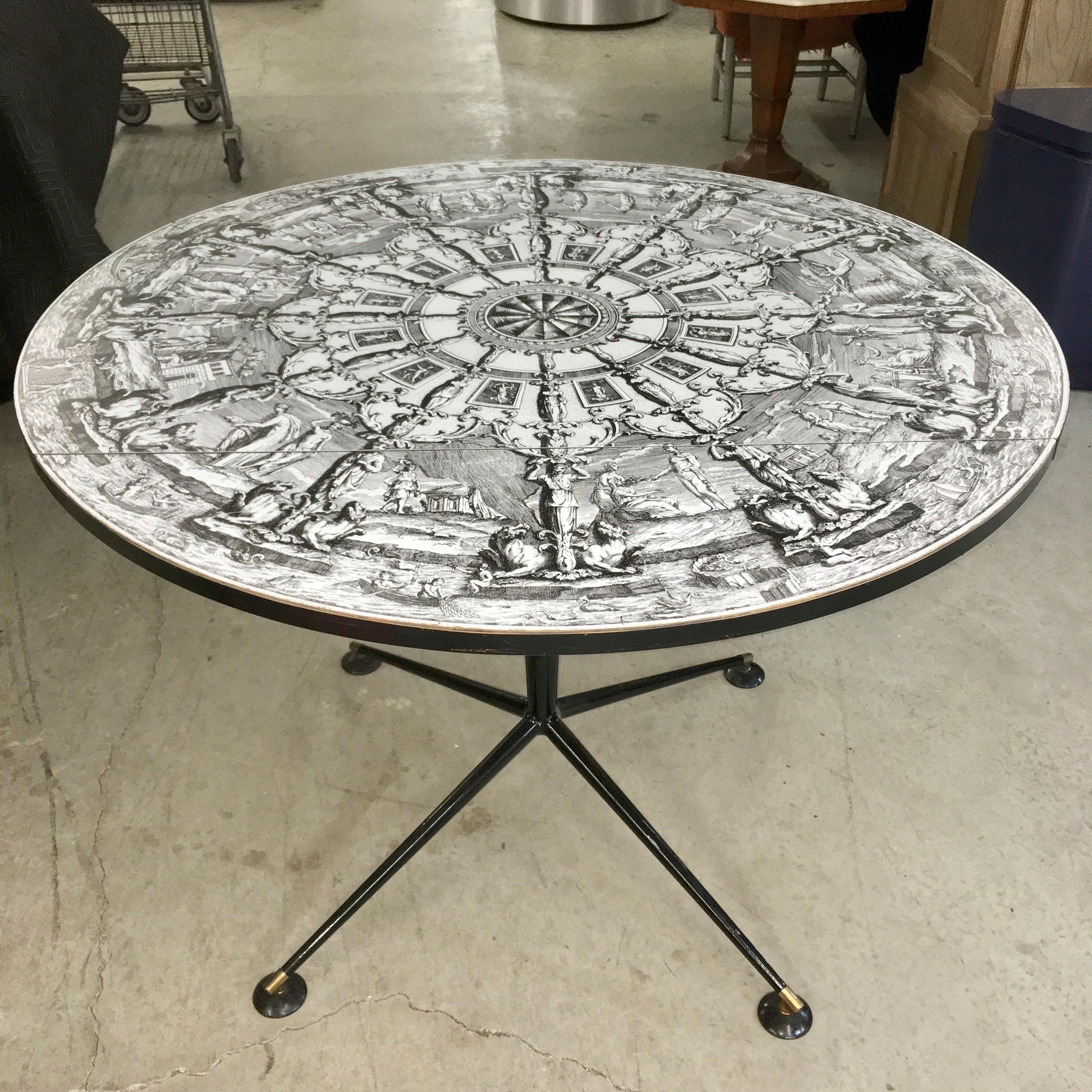 Andrew J. Milne for Heal's Round Drop Leaf Table For Sale 6