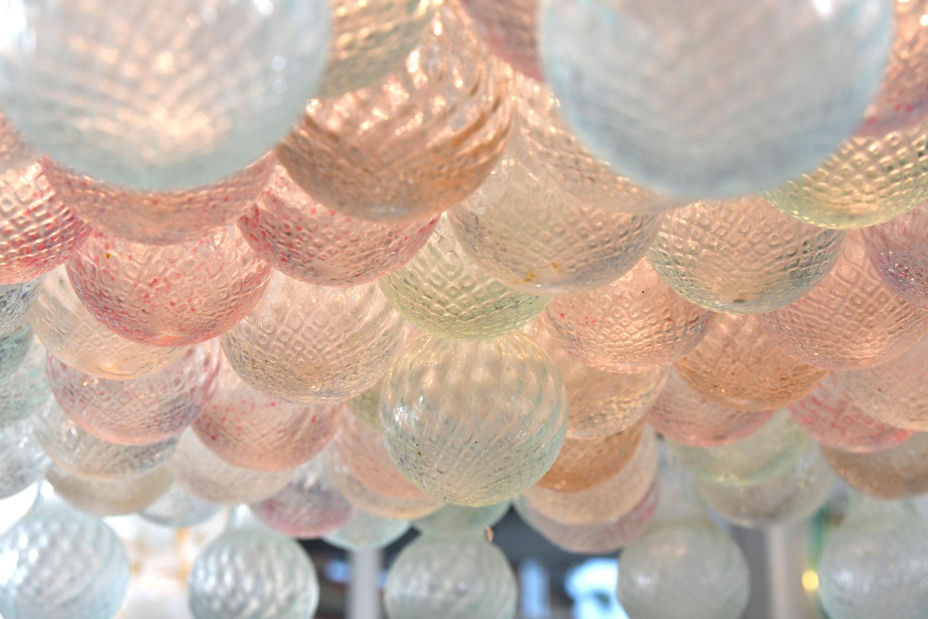 murano glass bubble chandelier