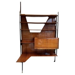 1950's Italian shelving unit by Vittorio Dassi