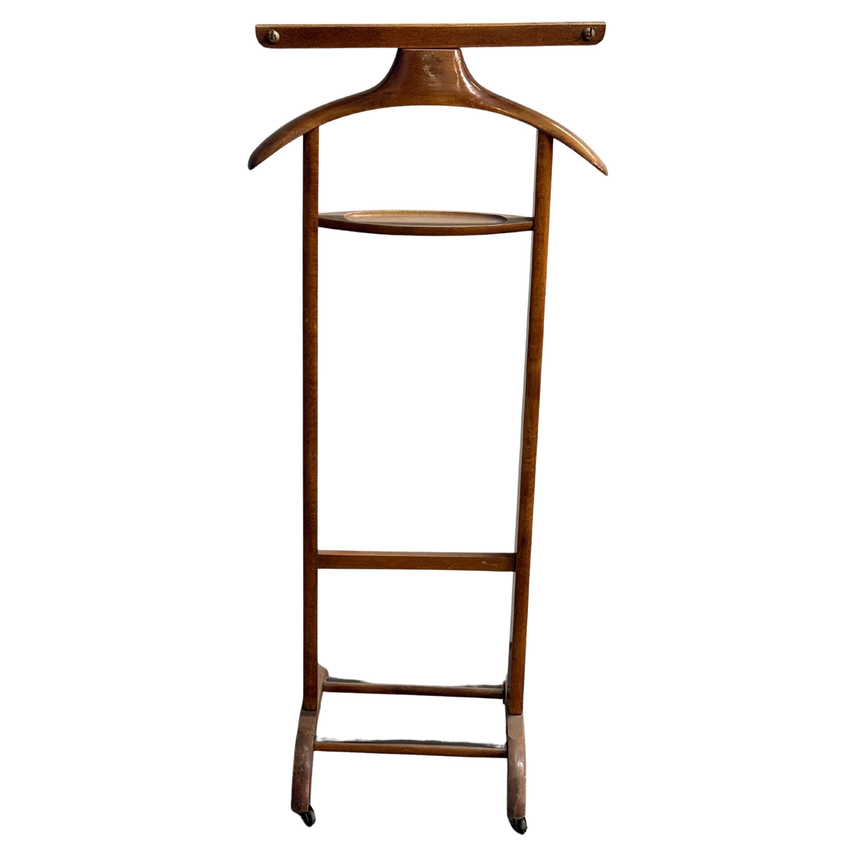 Valet in legno massiccio italiano degli anni
50, attr. Ico Parisi per i Fratelli Reguitti