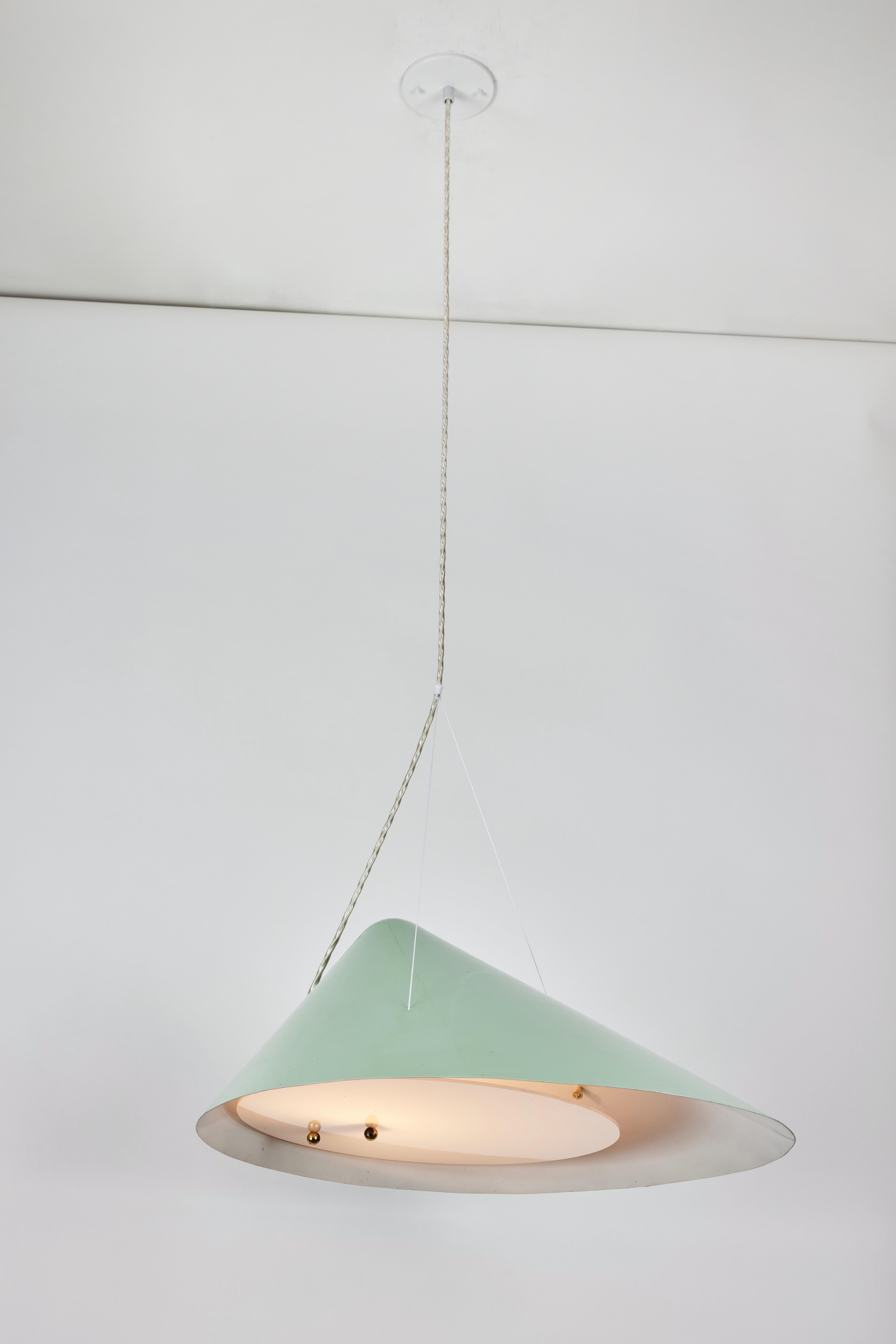 1950s Italian Suspension Lamp Attributed to Ettore Sottsass for Arredoluce 1