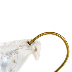 Lámpara de mesa de latón Zahara Schatz por Zahara Schatz, 1951