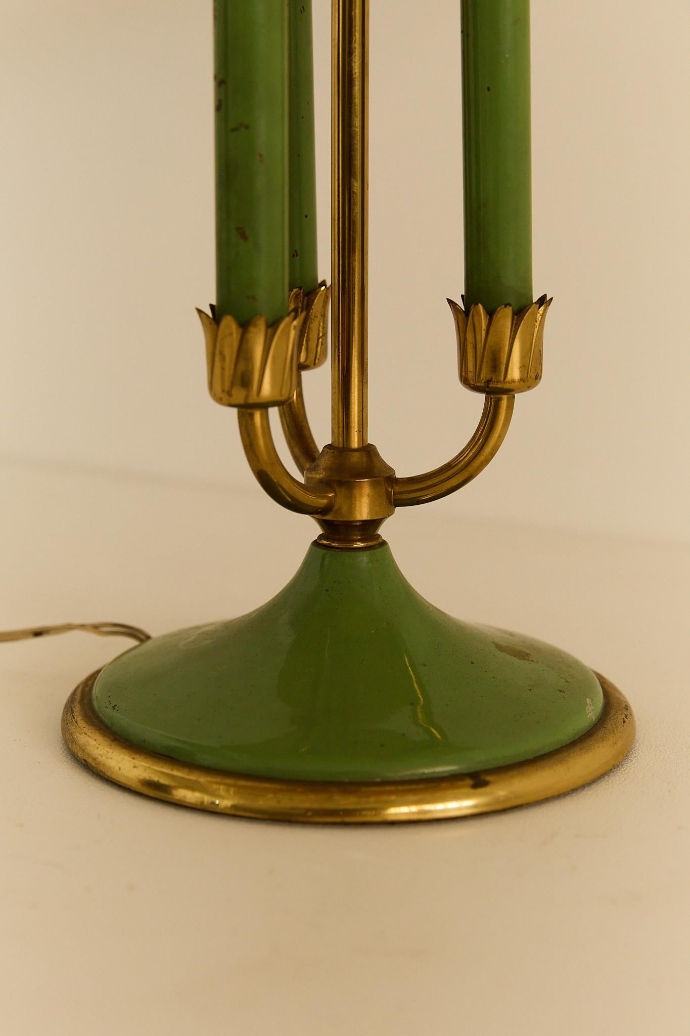 1950's Italian Table Lamp In Fair Condition For Sale In London, GB