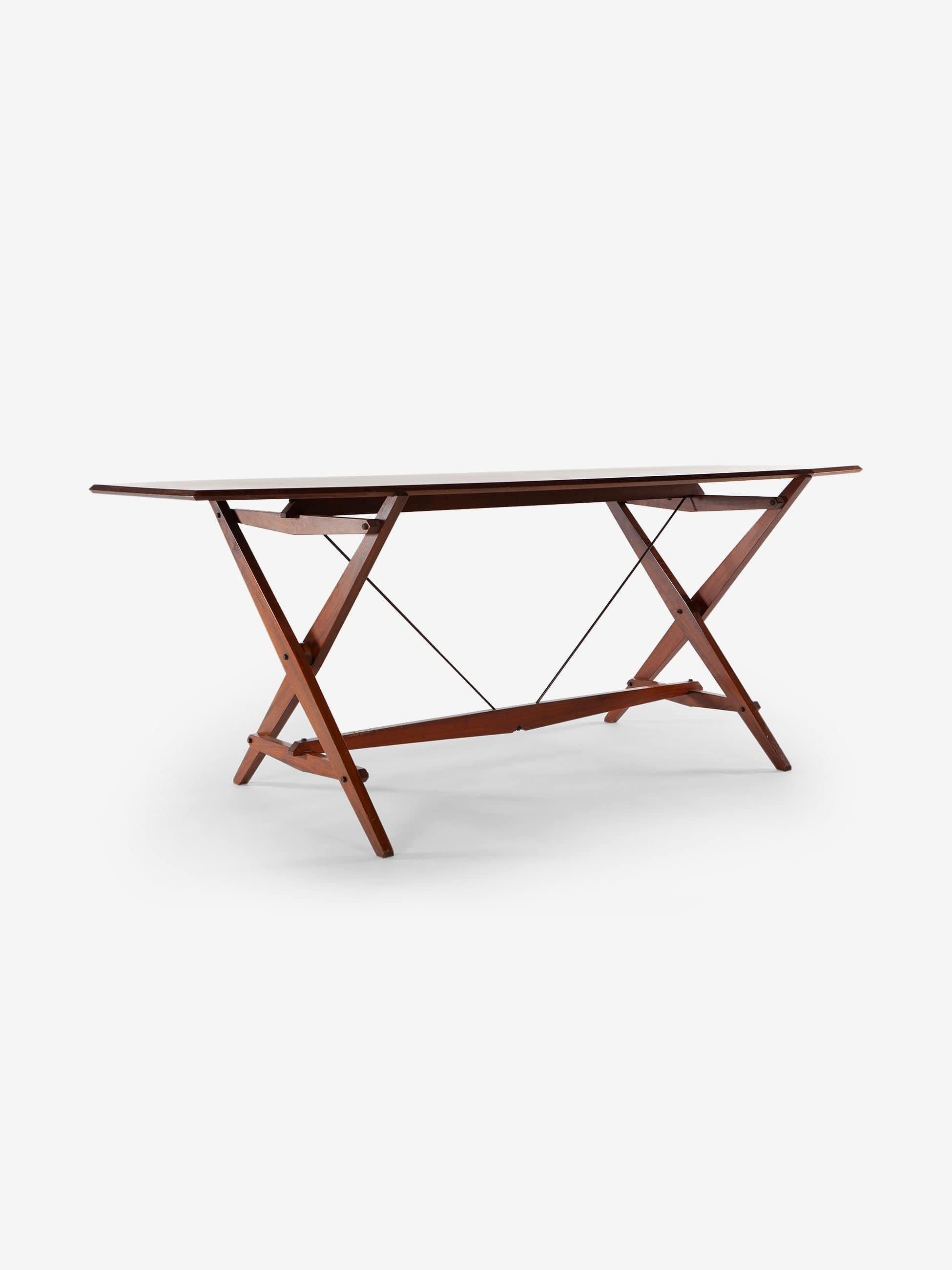 Mid-20th Century 1950's Italian Teak Table by Franco Albini and Franca Helg For Sale