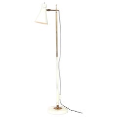 Lampadaire ou lampe de bureau télescopique italienne de Giuseppe Ostuni pour O-Luce, années 1950 