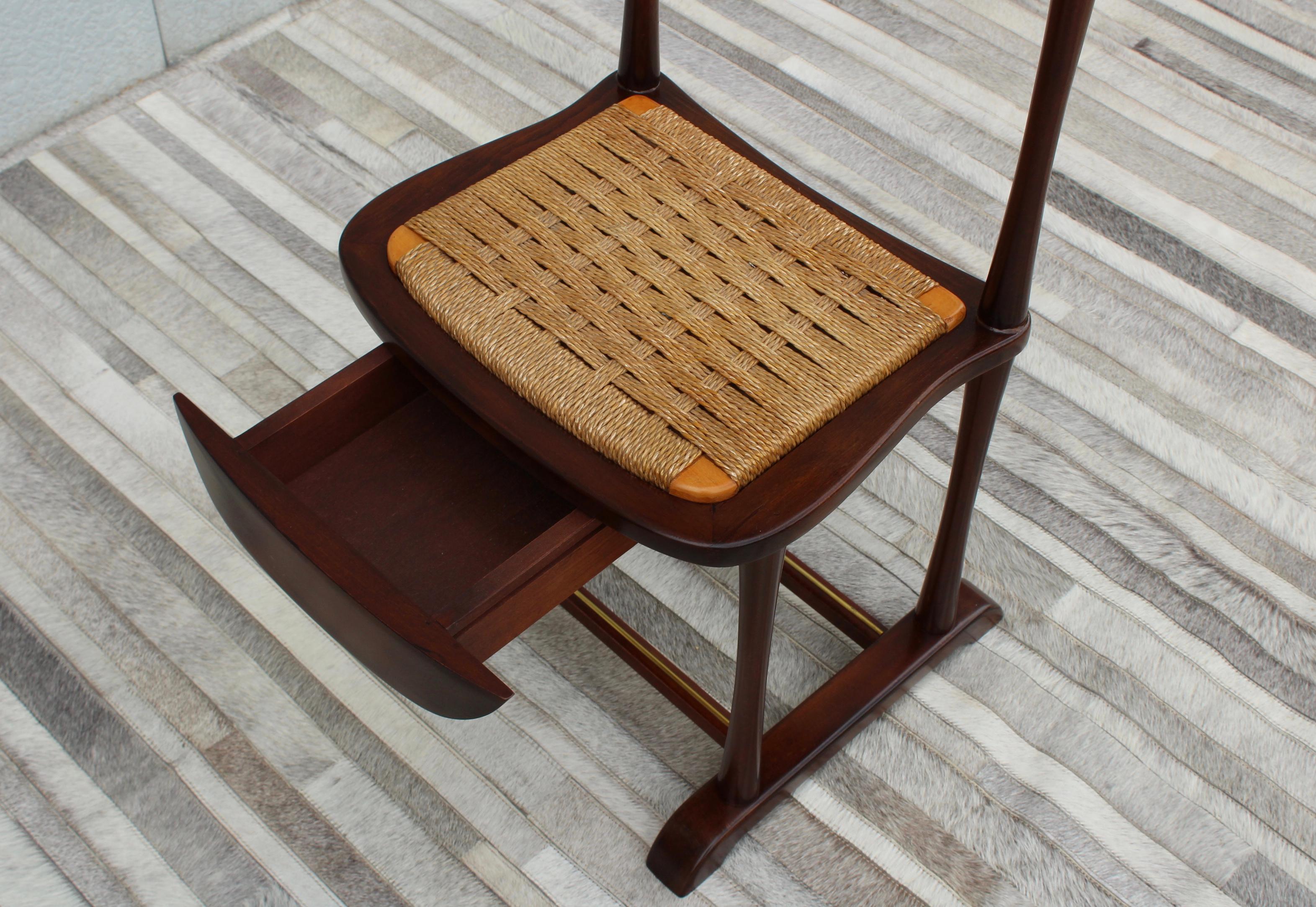 Brass 1950's Italian Valet Chair by SPQR