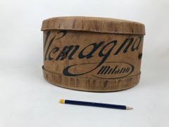 1950s Italian Vintage Original Cardboard Box Panettone Alemagna Milano