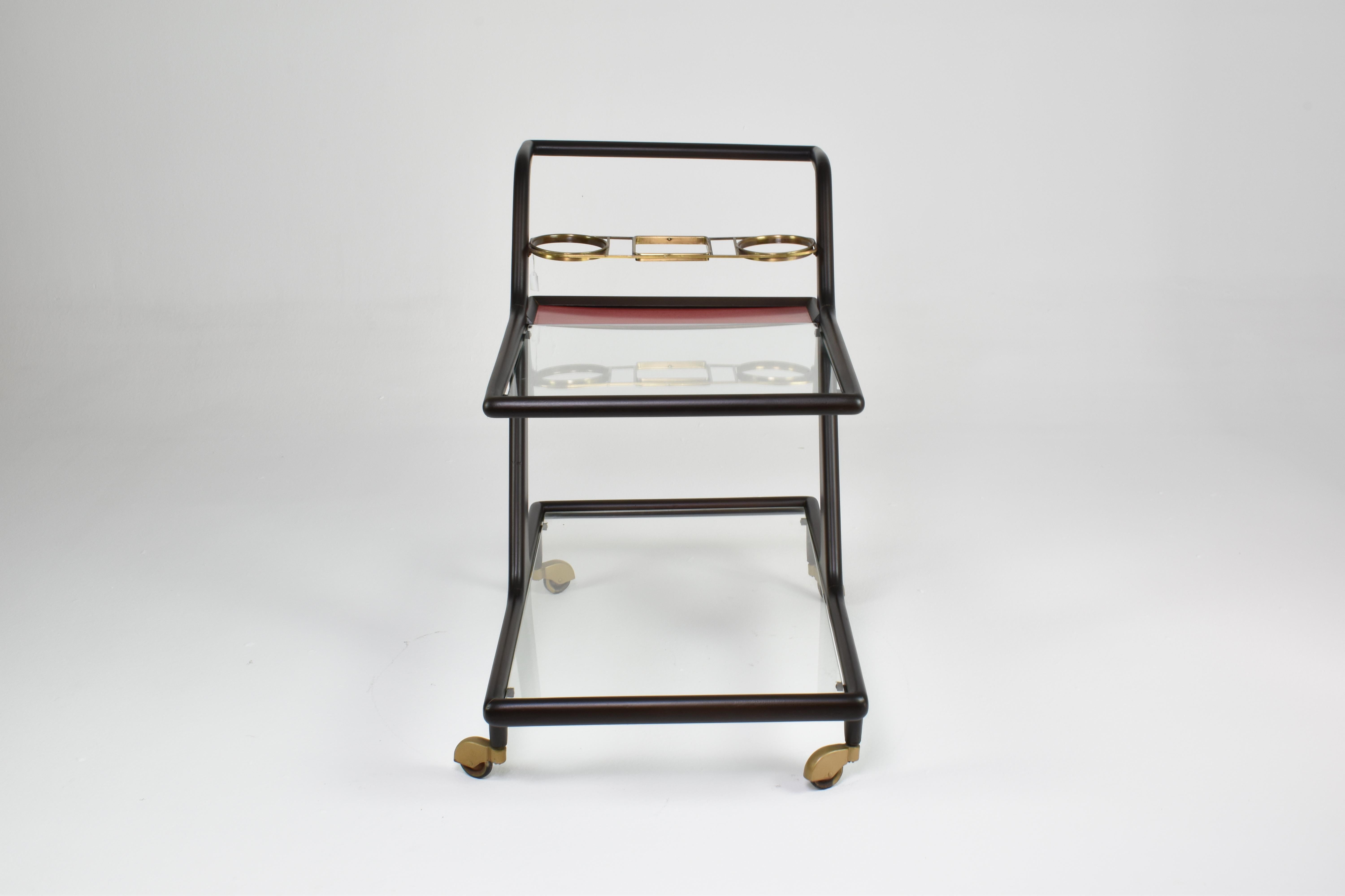 Chariot de bar ou de service italien des années 1950 en vente 5