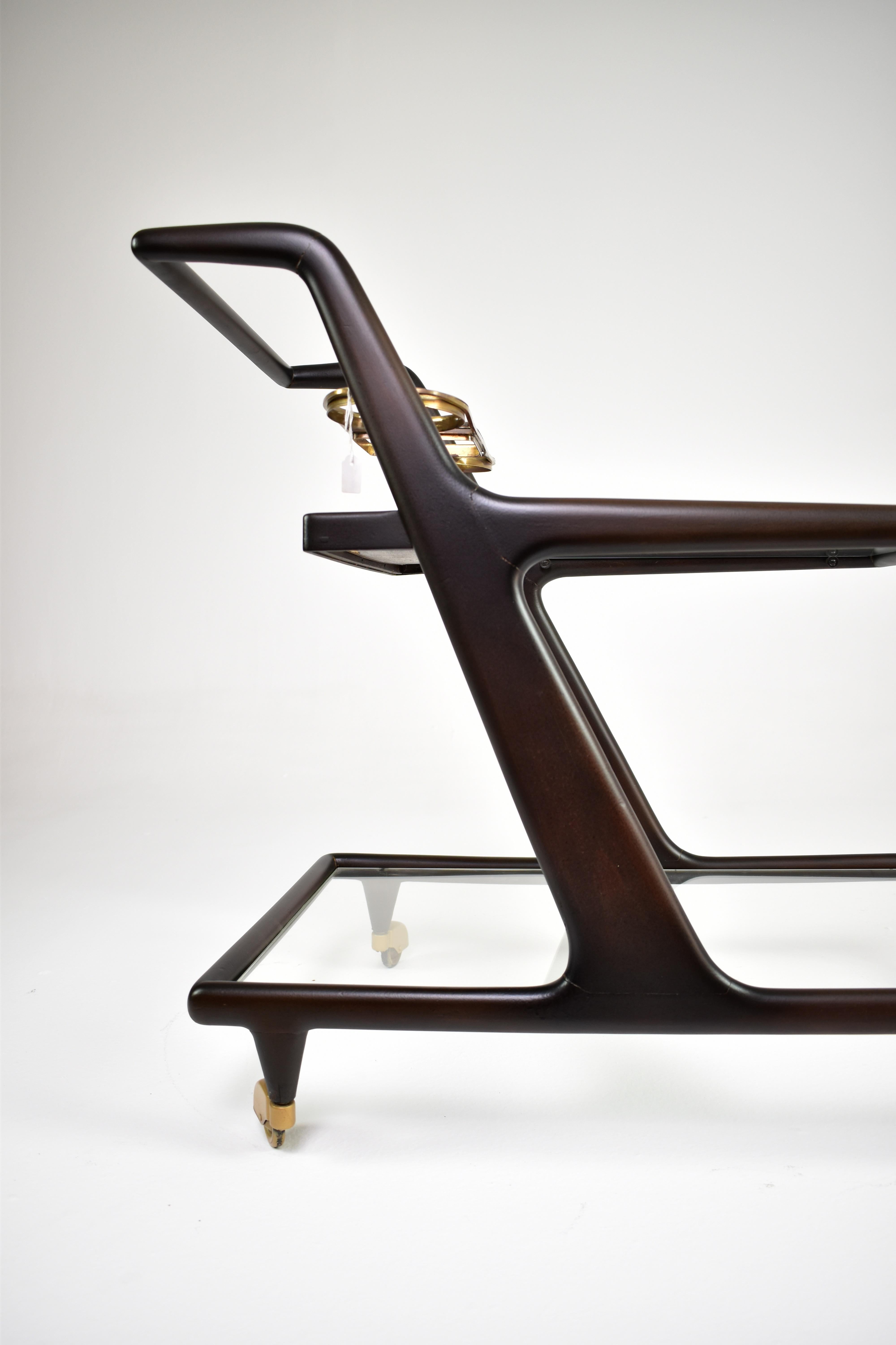 Chariot de bar ou de service italien des années 1950 en vente 1