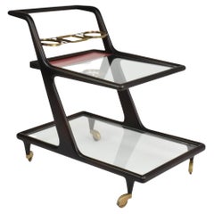 Chariot de bar ou de service italien des années 1950