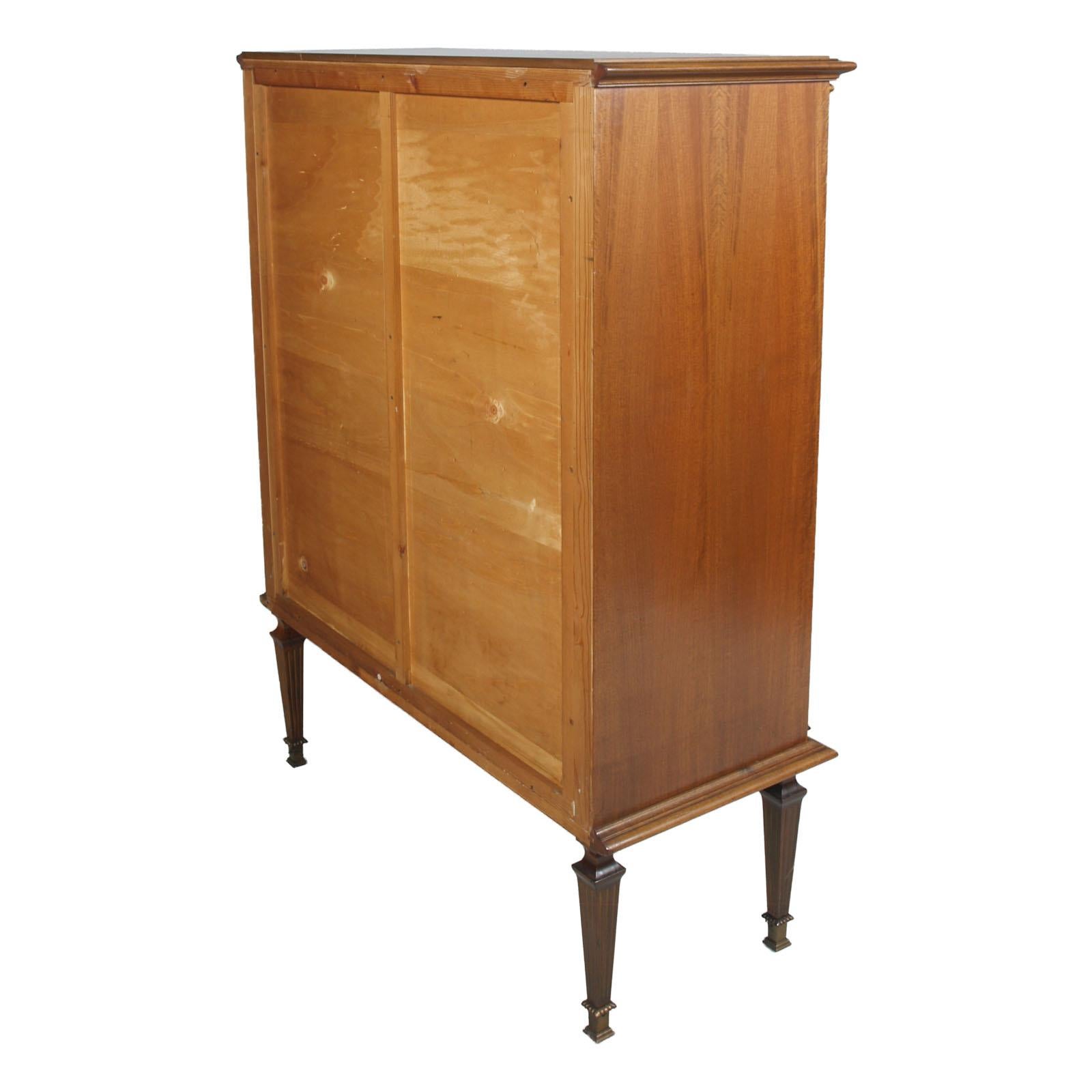 1950s Italy Empire Bar Buffet, Servant Sideboard, by Federico Munari. For Sale 7